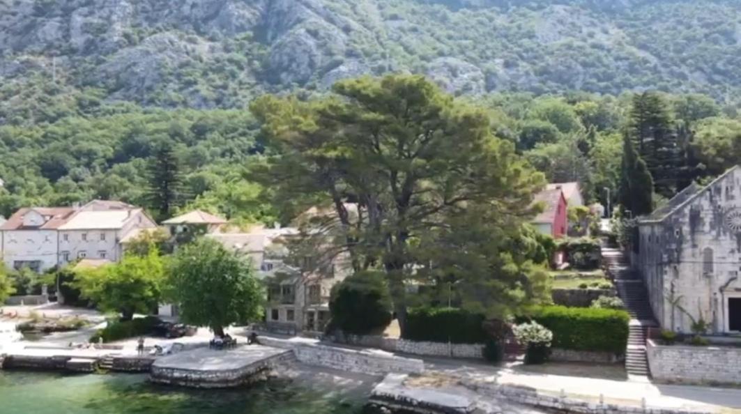 Apartment On The Shore Of The Bay Of Kotor With Free Wi-Fi Екстериор снимка